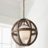 Rustic Floating Pearl Pendant Chandelier