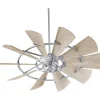 52" Rustic Windmill Ceiling Fan