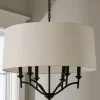Sabrina Shaded Chandelier