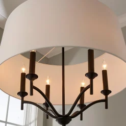 Sabrina Shaded Chandelier