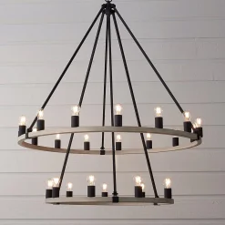 Sandpiper Two-Tier Chandelier - 24 Light