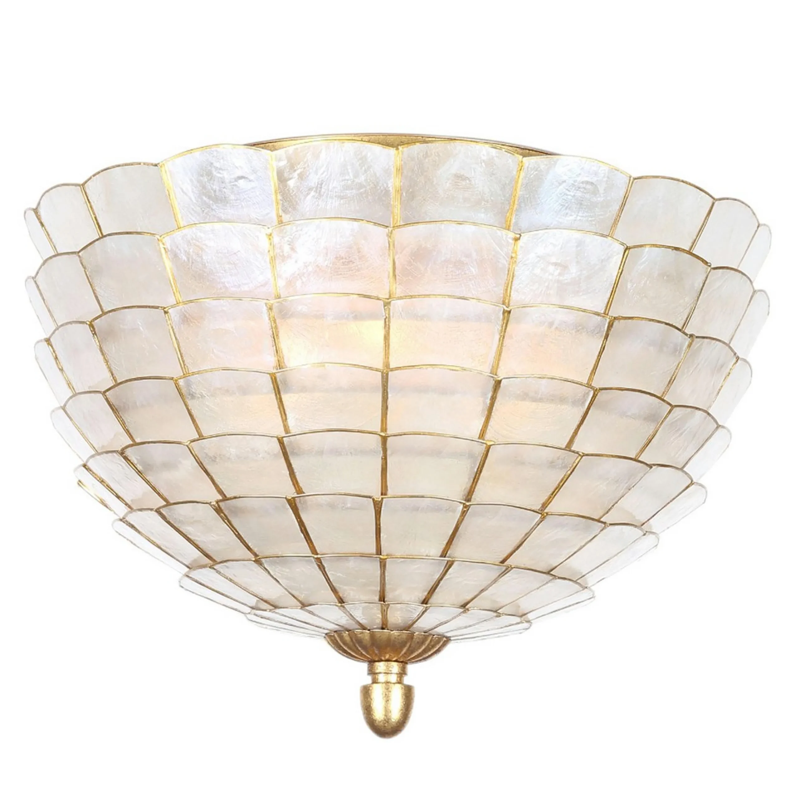 Sandra Capiz Ceiling Light