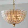 Sandra Capiz Convertible Semi-Flush Ceiling Light