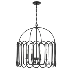 Scalloped Cage Lantern - Large