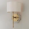Scalloped Daisy Shade Sconce