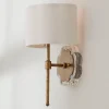 Scalloped Daisy Shade Sconce