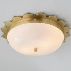 Scalloped Petals Ceiling Light
