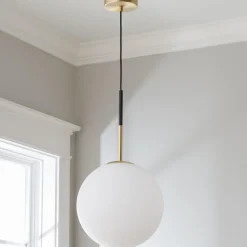 Scandinavian Large Mod Globe Pendant