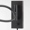 Script Swing Arm Sconce