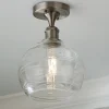 Sea Swell Semi-Flush Ceiling Light