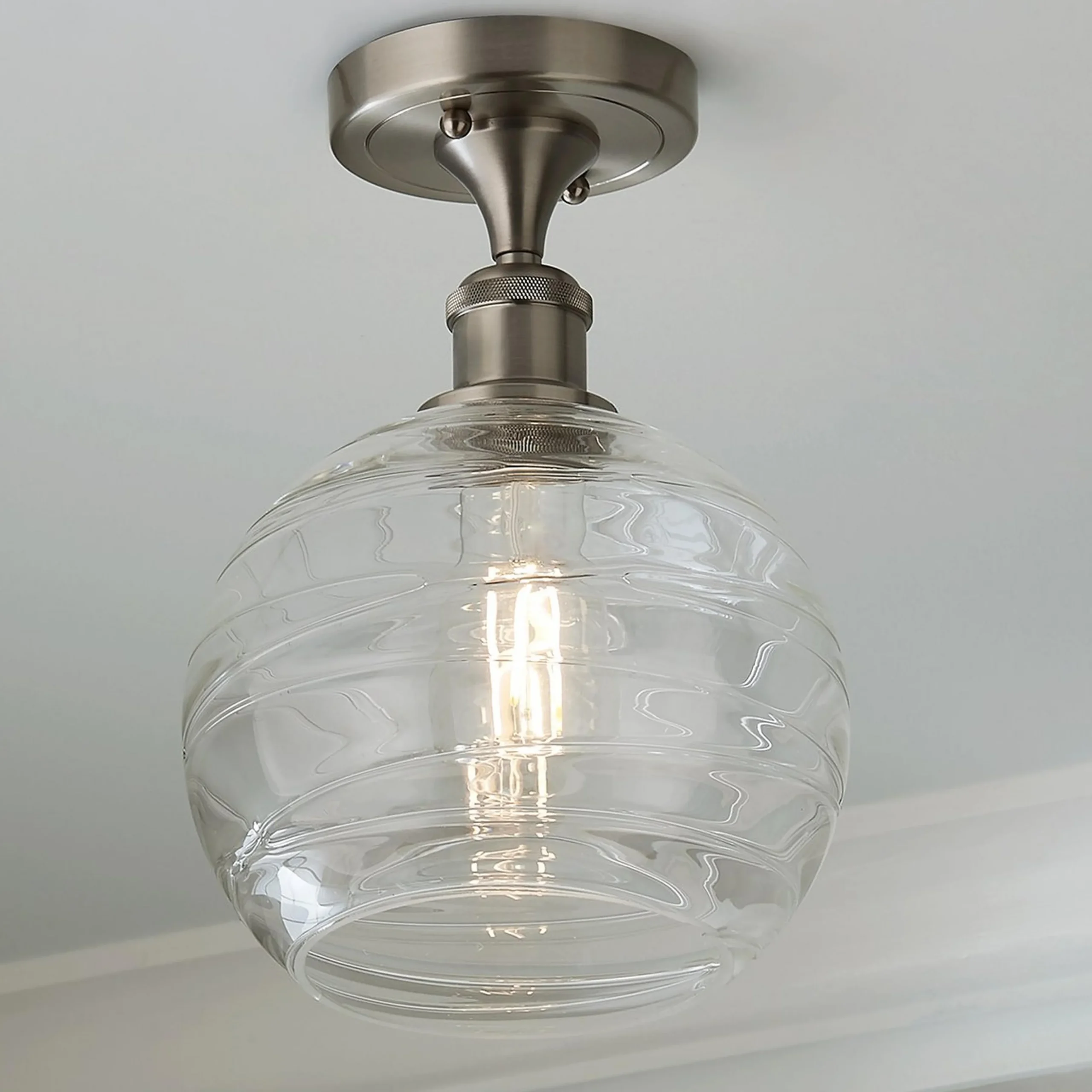 Sea Swell Semi-Flush Ceiling Light