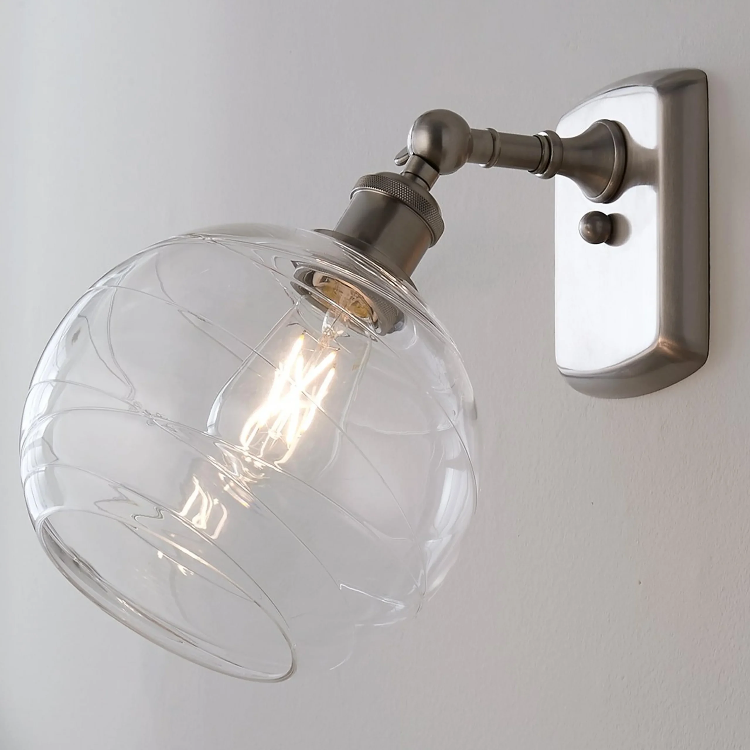 Sea Swell Swing Arm Sconce