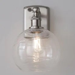 Sea Swell Swing Arm Sconce