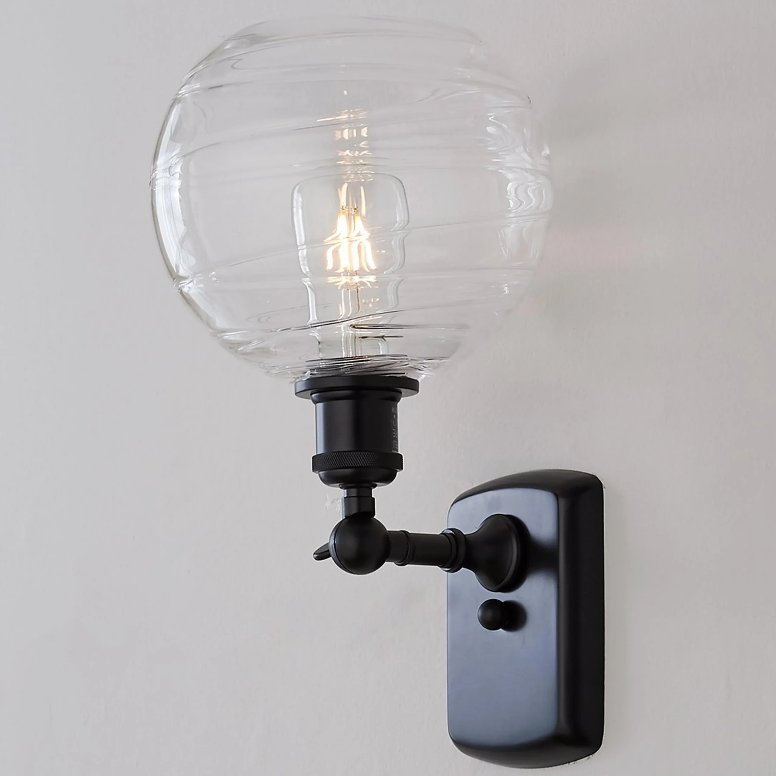 Sea Swell Swing Arm Sconce