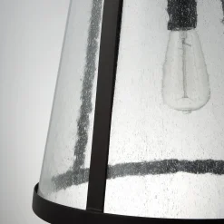 Seeded Glass Transitional Pendant - Medium