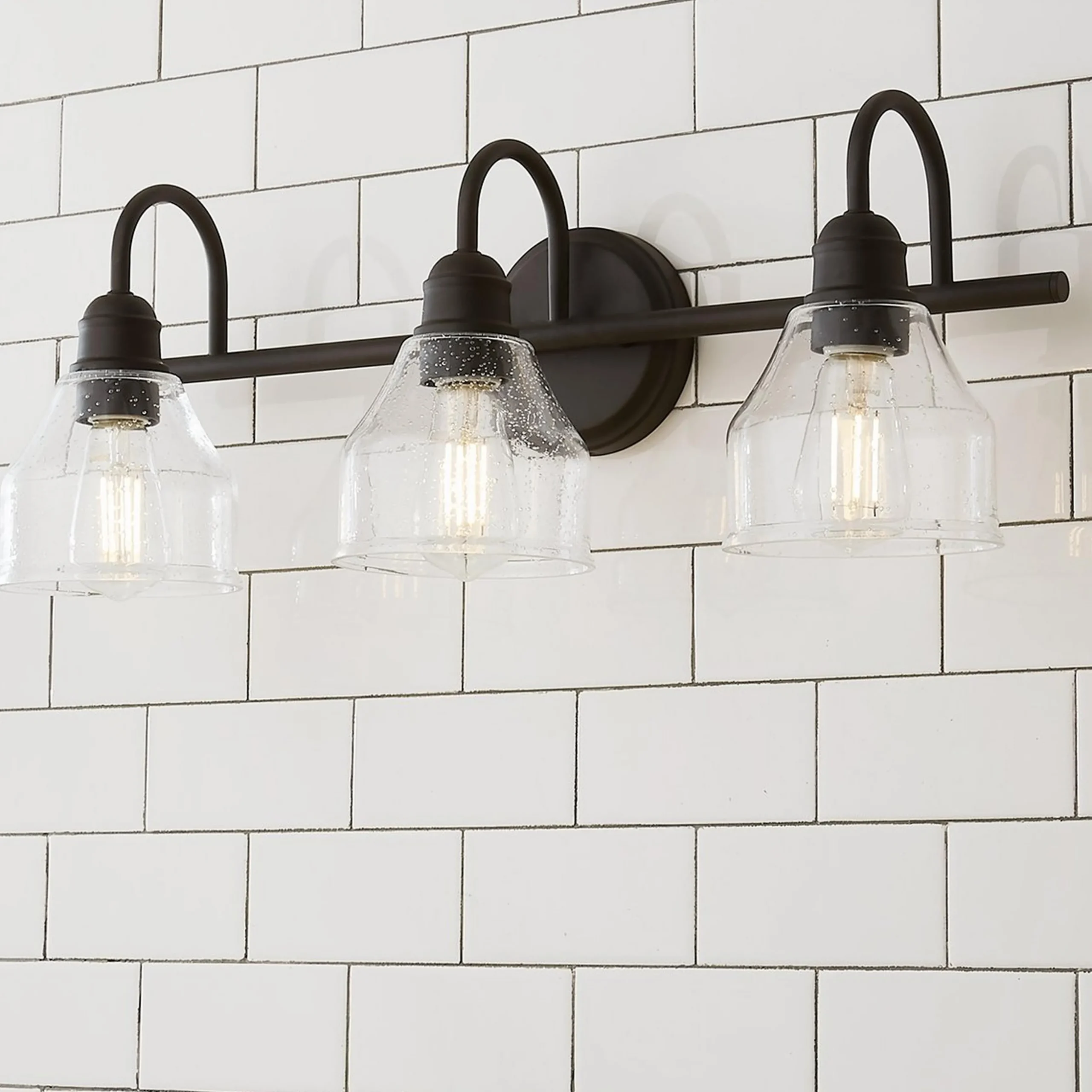 Seedy Gooseneck Vanity Light - 3 Light