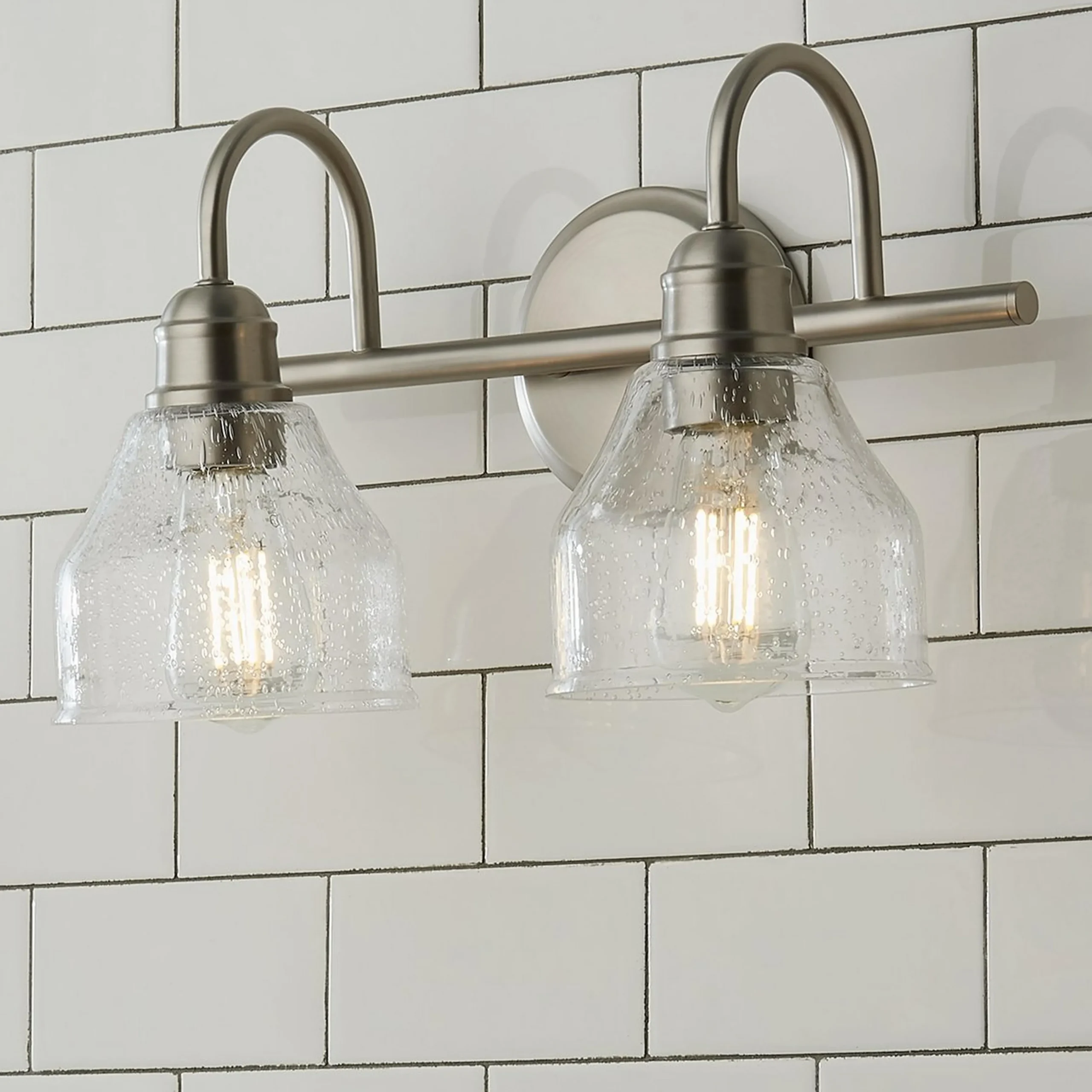 Seedy Gooseneck Vanity Light - 2 Light