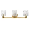 Sensational Zig-Zag Vanity Light - 3 Light