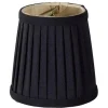 4" Shantung Side Pleat Chandelier Shade