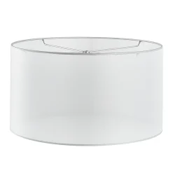 15" Sheer Elegance Organza Drum Shade