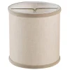 5" Sheer Linen Chandelier Shade