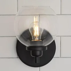Simple Globe Bath Sconce