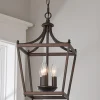 Simple Mini Pagoda Lantern - 3 Light