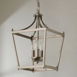 Simple Mini Pagoda Lantern - 3 Light