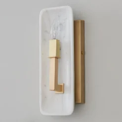 Simple Stone Sconce - ADA