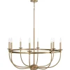 Simply Blake Basket Chandelier - 8 light