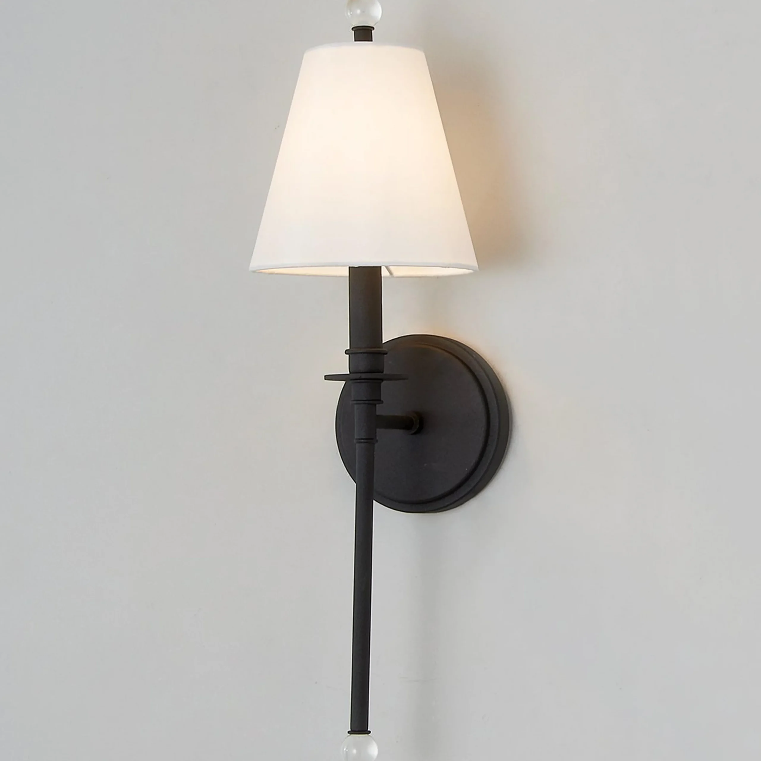 Sleek Adorned Bar Sconce