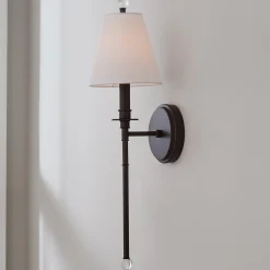 Sleek Adorned Bar Sconce