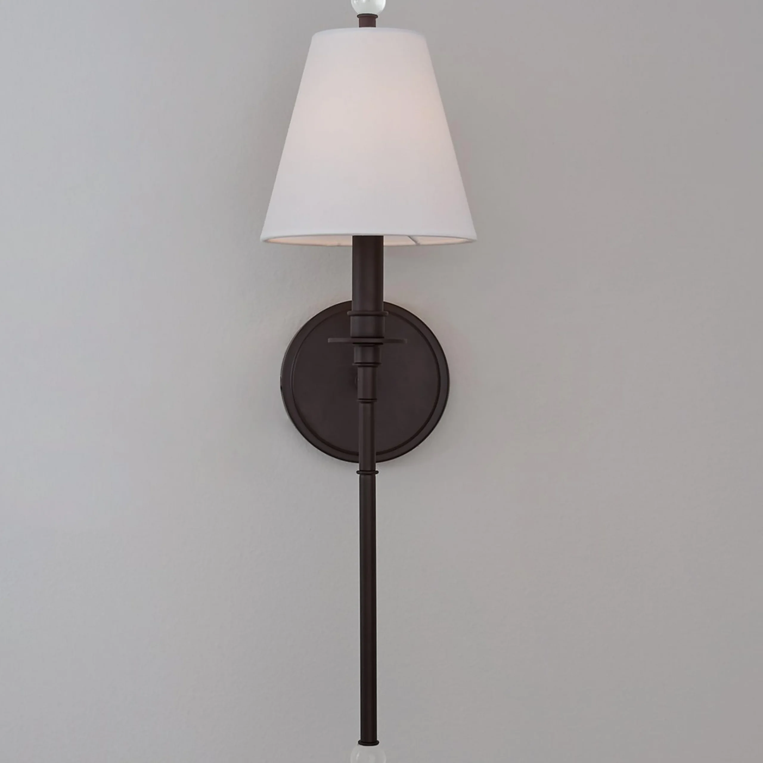 Sleek Adorned Bar Sconce