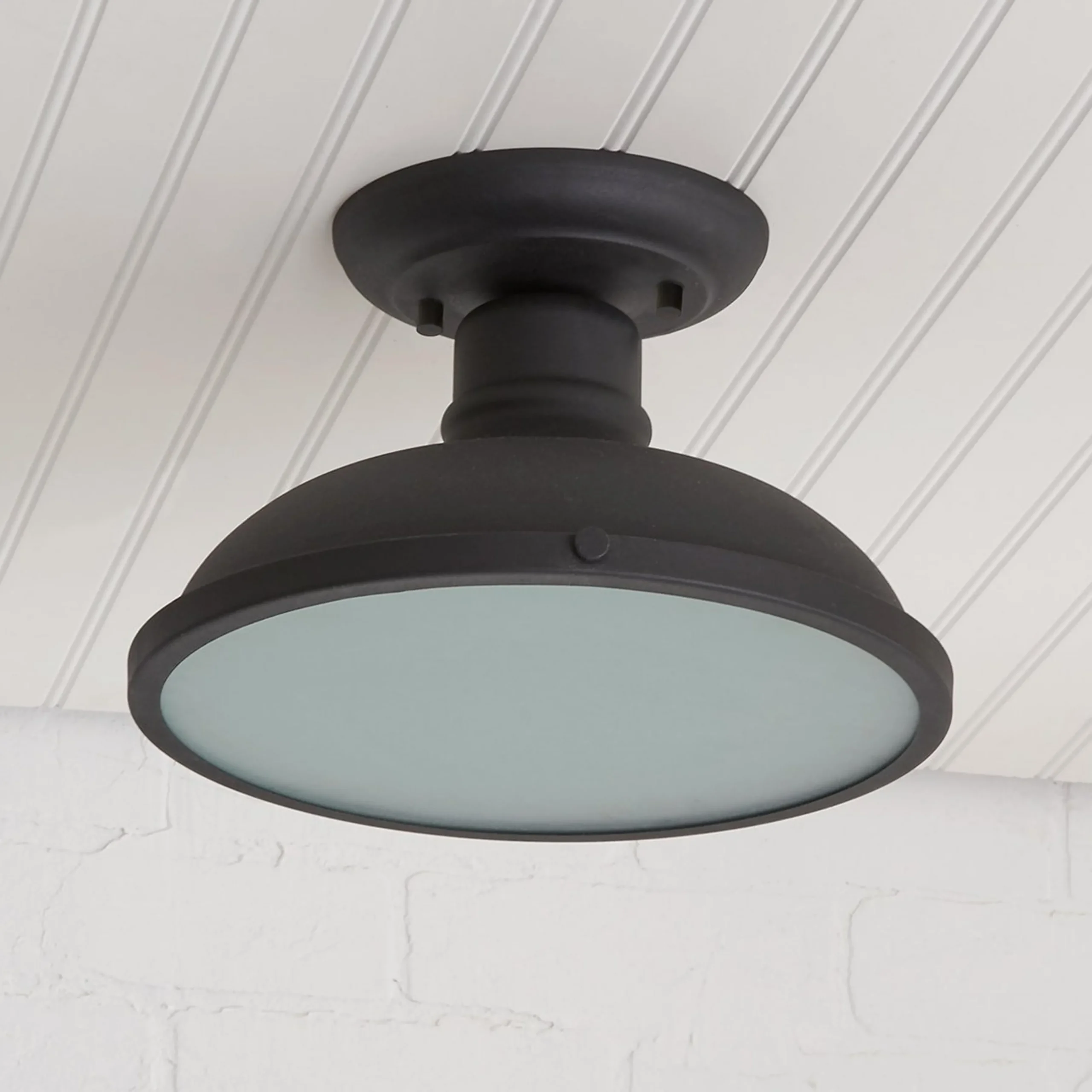 Sleek Workshop Outdoor Ceiling Light