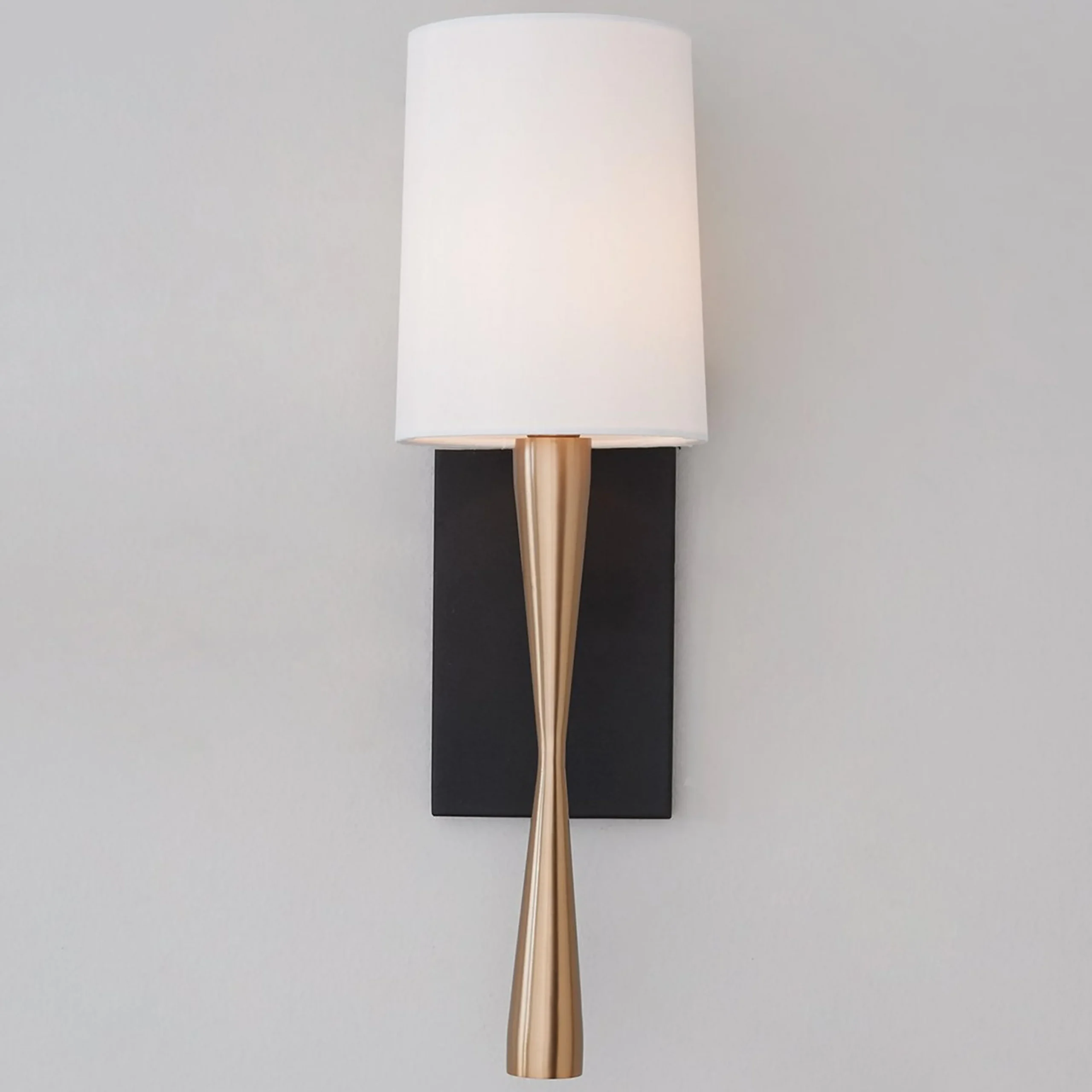 Slim Hourglass Bar Sconce