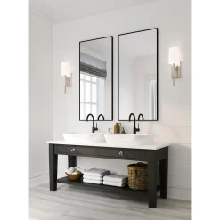 Slim Hourglass Bar Sconce