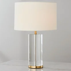 Snowpack Cordless LED Table Lamp - Crystal