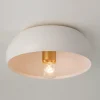 Soft Ceramic Ceiling Light - 1 Light
