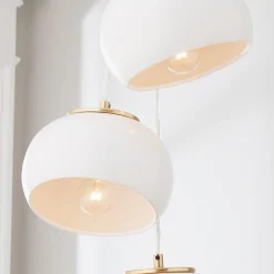 Soft Ceramic Cluster Chandelier