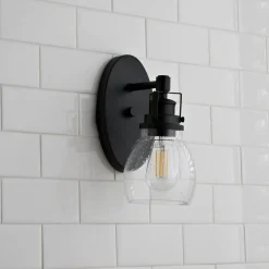 Soft Seeded Bath Sconce