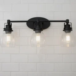 Soft Seeded Vanity Light - 3 Light