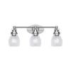 Soft Seeded Vanity Light - 3 Light