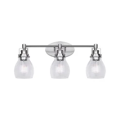 Soft Seeded Vanity Light - 3 Light