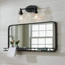 Soft Seeded Vanity Light - 2 Light