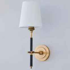 Soho Leather Sconce