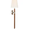 Soho Leather Tall Sconce - 1 Light