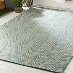 Sophisticated Chevron Indoor / Outdoor Rug