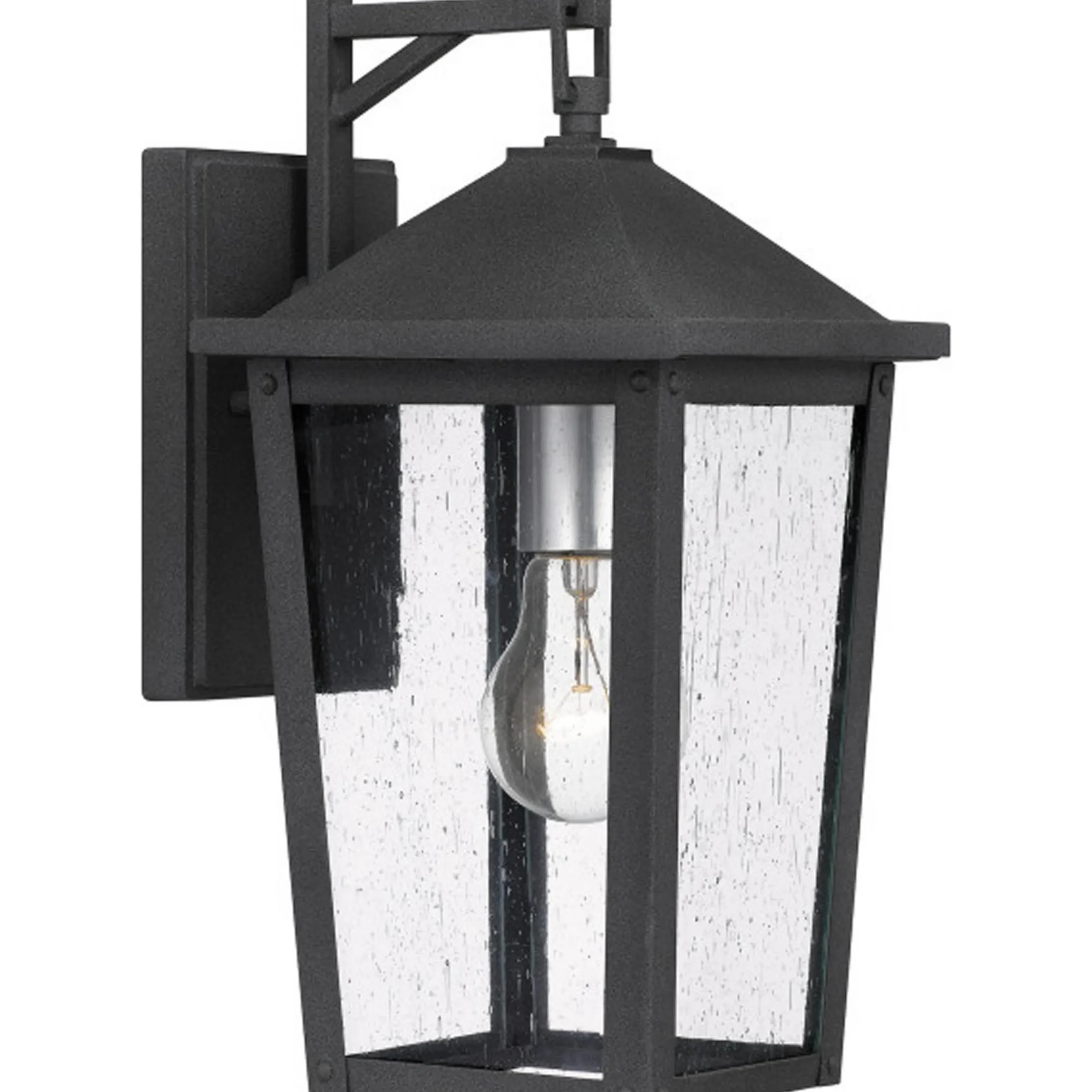 Speckled Lantern Outdoor Sconce
