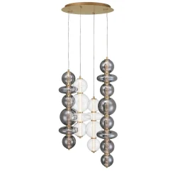 Spectrogram LED Chandelier - 4 Light
