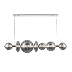 Spectrogram LED Island Chandelier - Smoke